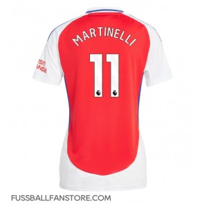 Arsenal Gabriel Martinelli #11 Replik Heimtrikot Damen 2024-25 Kurzarm